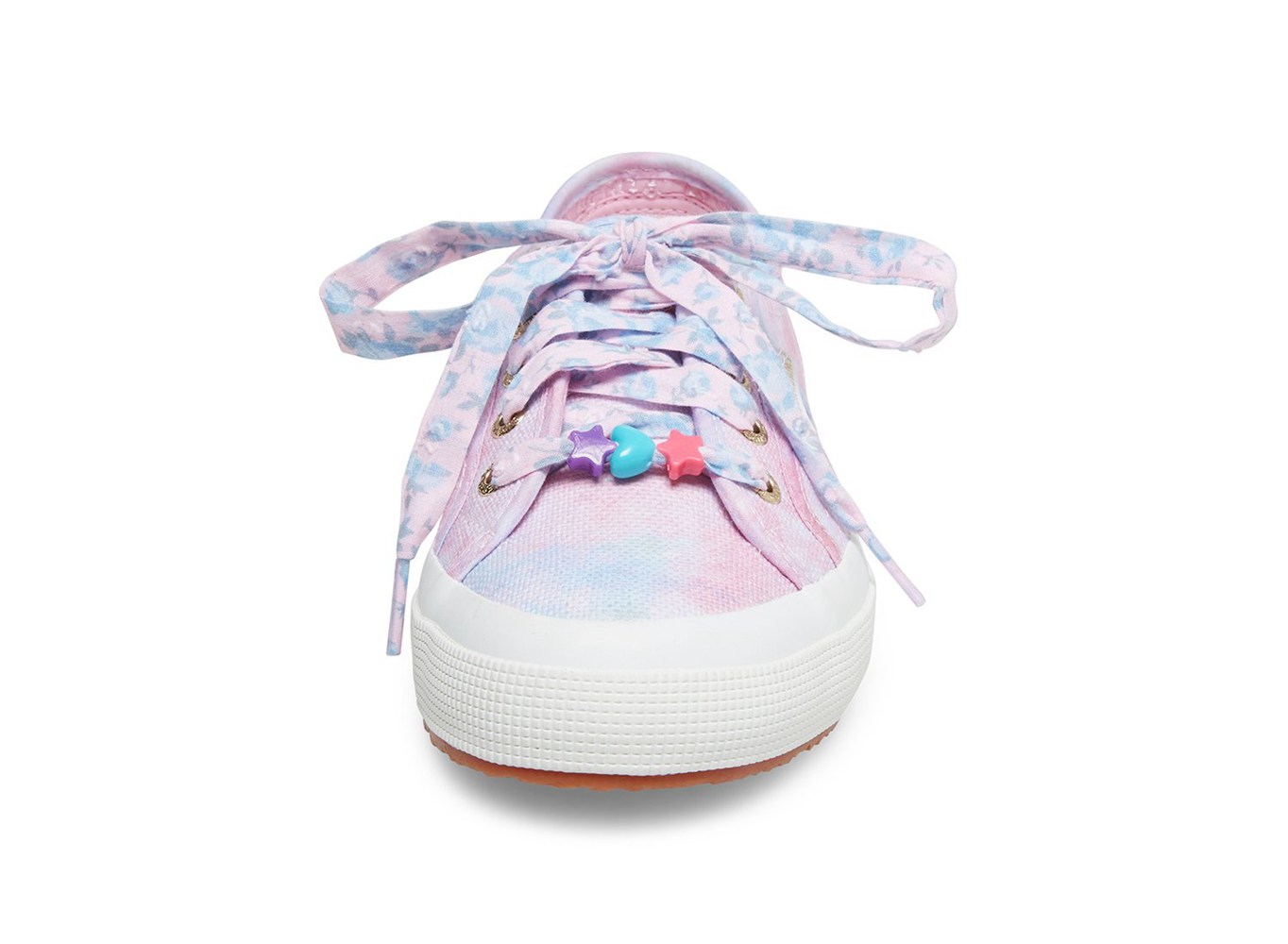 Espadrille Feminino Rosa - Superga 2750 Fancotbindingsbeadsw - EFQCD-1394